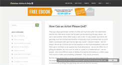 Desktop Screenshot of christianadvice.net