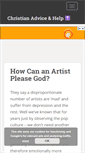 Mobile Screenshot of christianadvice.net